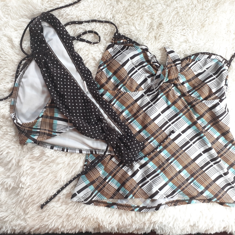 Two-piece xhilaration size large swimsuits